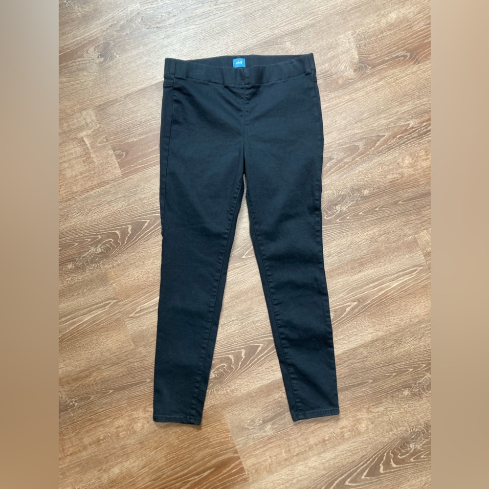Jag Jeans Slim Black Pull On Jean Pants Size Large 29 NWT MSRP $74